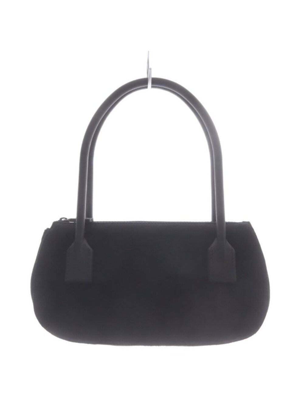 Miu Miu Archive Vintage Handbag One Handle Nylon Black